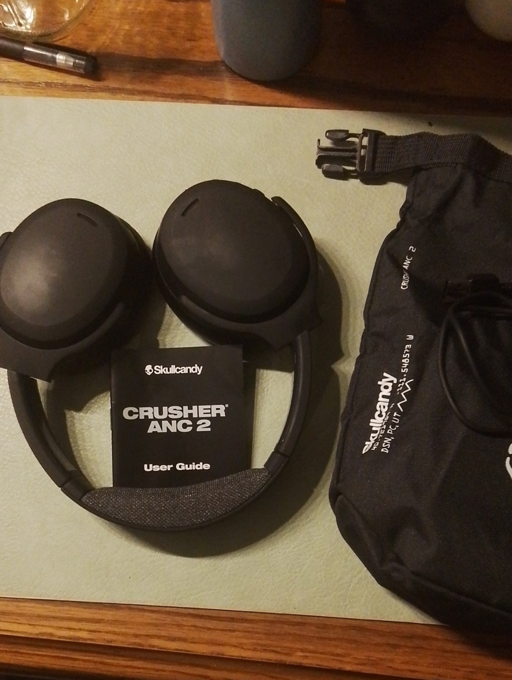 Skullcandy Crusher ANC 2 Headphones - Matte Black